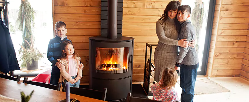 Morso Cast Iron Fireplace Insert Installation in Framingham, Massachusetts