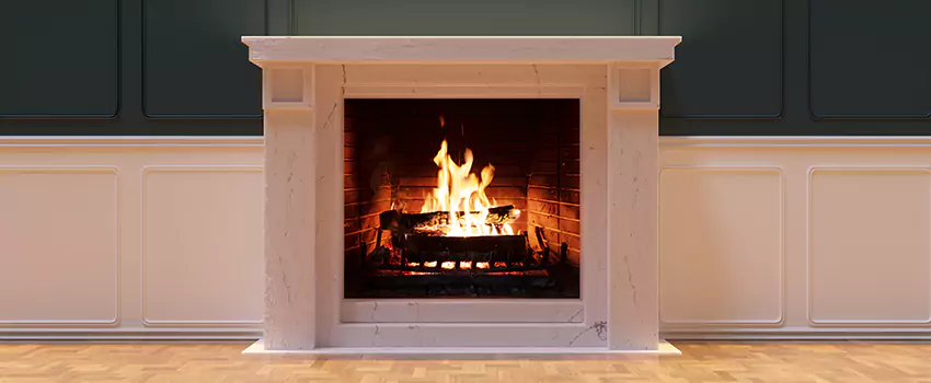 Open Flame Wood-Burning Fireplace Installation Services in Framingham, Massachusetts